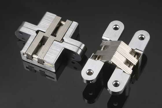 Durable Rustproof SOSS Door Hinges , Chrome SOSS Heavy Duty Concealed Hinges