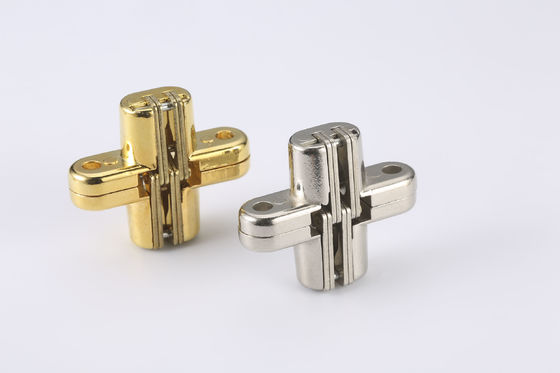 2-1/2&quot; Hole Spacing Mortise Mount Invisible Hinge 5/32&quot; Hole Diameter