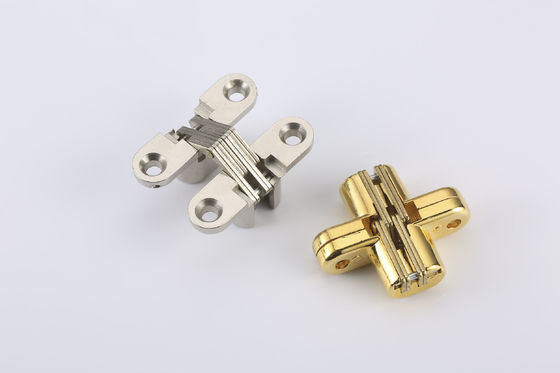 Moistureproof Heavy Duty Invisible Hinge Zinc Alloy Damage Resistant