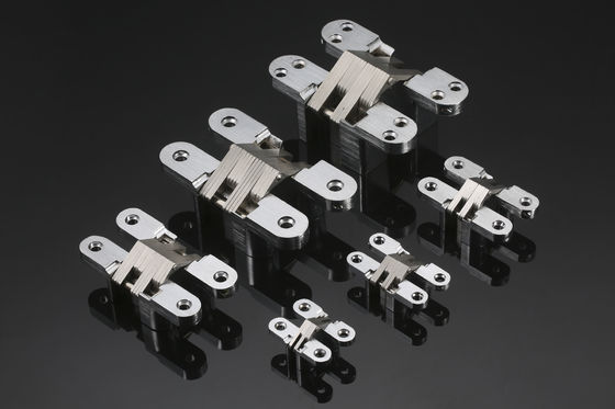 Interior Adjustable Mortise Mount Invisible Hinge Waterproof Stainless Steel