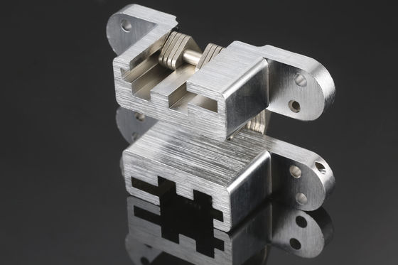 Zinc alloy Folding Mortise Mount Invisible Hinge Rustproof Heavy Duty Swing Door