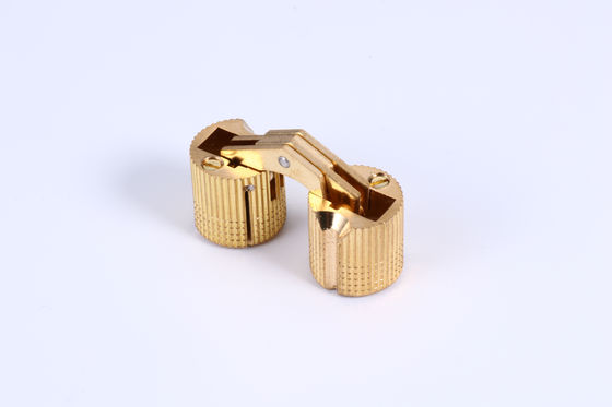 Satin Chrome Concealed Kitchen Cabinet Hinges Rustproof Practical