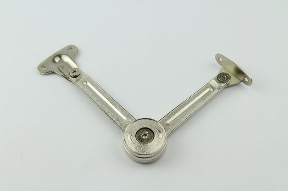Antiwear Practical Heavy Duty Lid Hinges Stay Multipurpose Silver Color