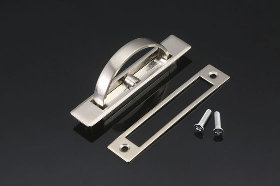 Rustproof Stainless Wardrobe Hardware Fittings Door Handle Zinc Plating