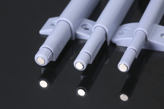 ABS Plastic Door Fitting Hardware , Multifunctional Push To Open Catch